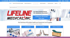 Desktop Screenshot of lifelinemedical.net